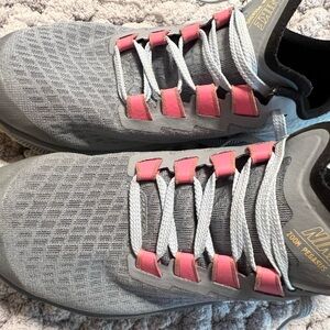 GUC lt blue and pink Nike sneakers